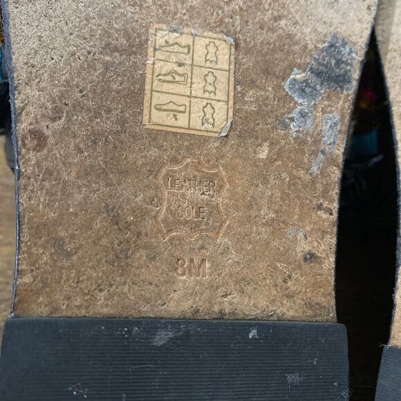 TORY BURCH Isle Slide Embellished Slip-On Sandals Size 8 - Picture 10 of 11